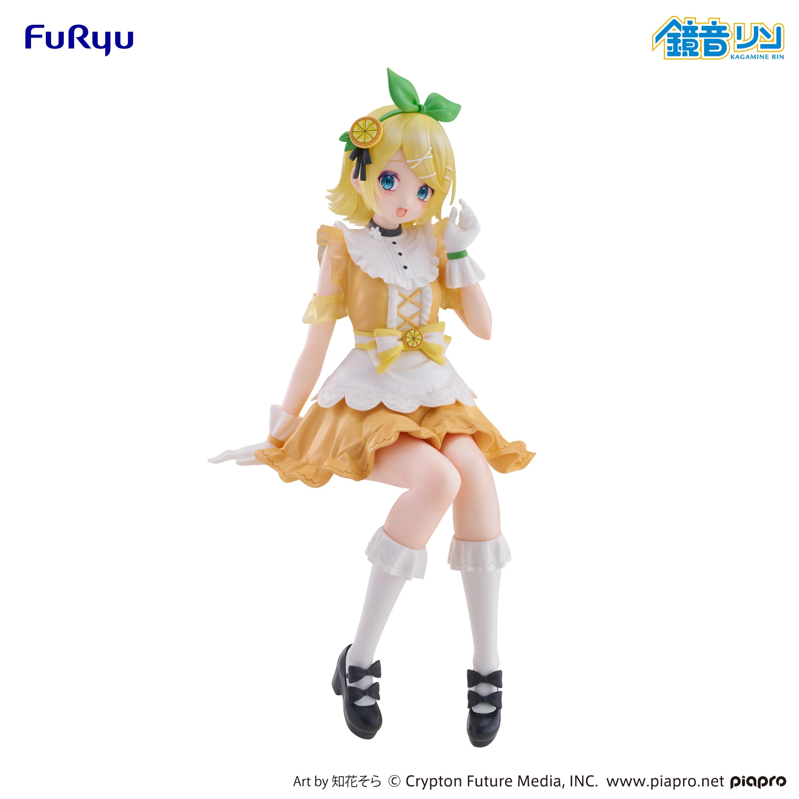 KAGAMINE RIN - Kagamine Rin "Citrus" - Statue Noodle Stopper 14cm