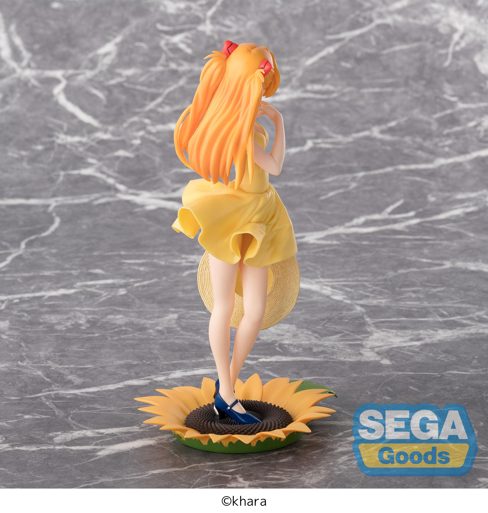 EVANGELION - Asuka "Summer Dress" - Statue Luminasta 24cm