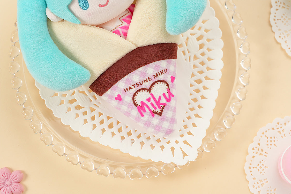 HATSUNE MIKU - Crêpe Mascot B - Keychain Pouch 15x17cm