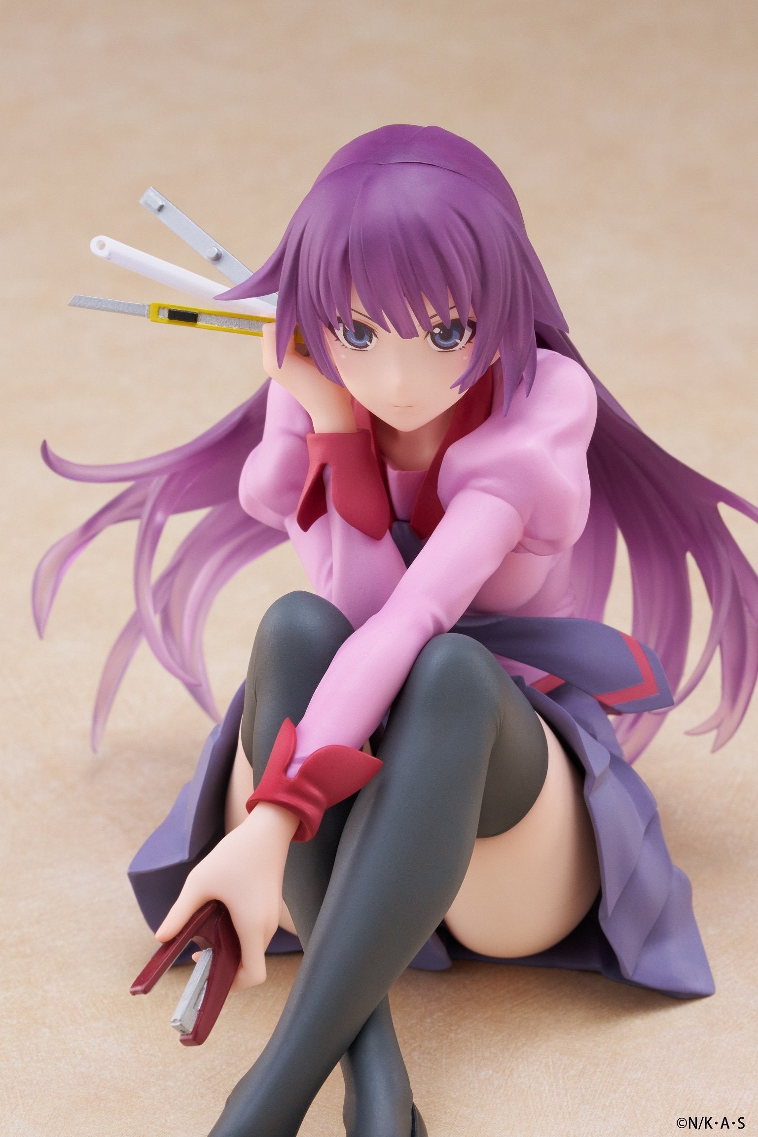 MONOGATARI SERIES - Hitagi Senjougahara - Statue Desktop Cute 13cm