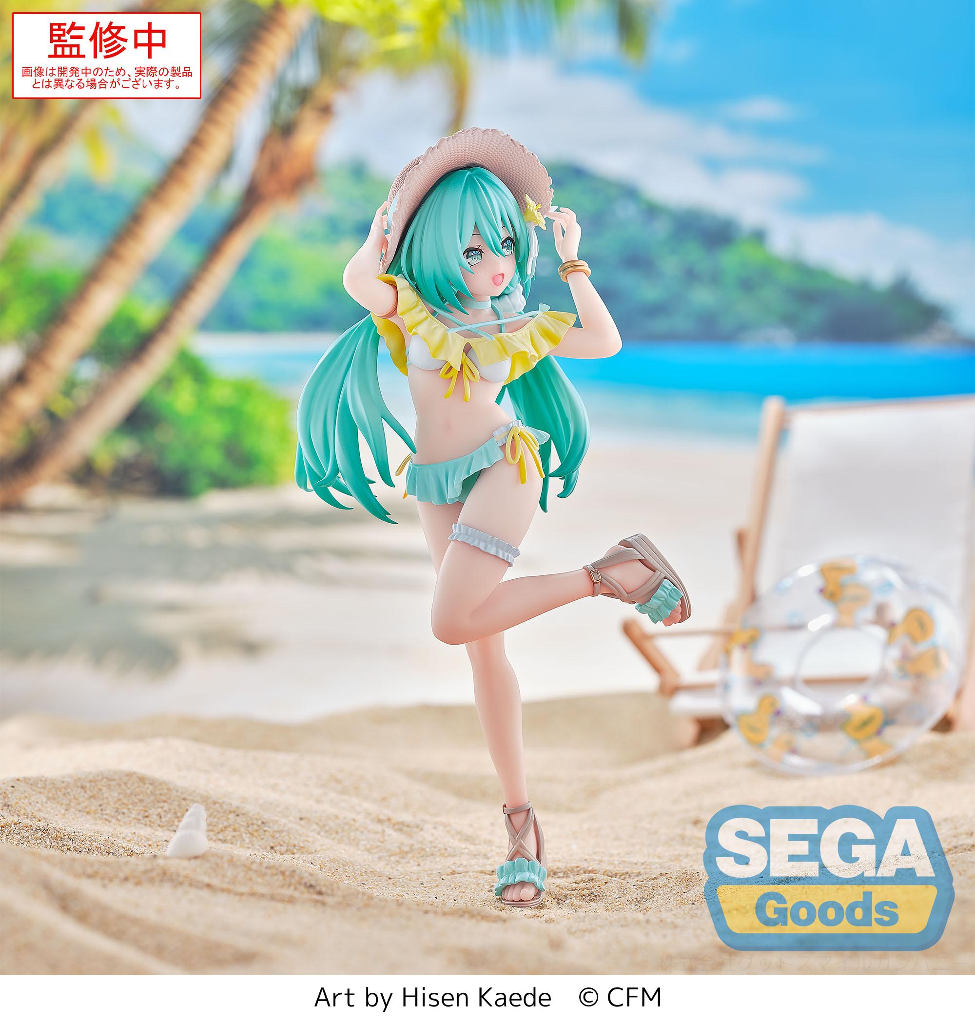 HATSUNE MIKU - Miku "Conceptual Series" - Statue Luminasta 21cm