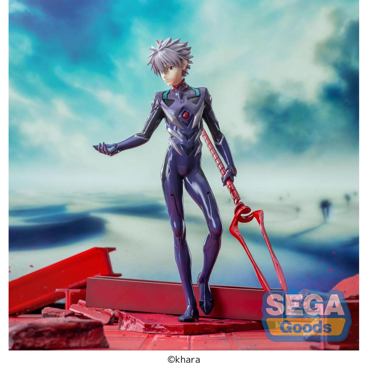 EVANGELION 3.0+1.0 - Kaworu Nagisa - Figure Luminasta 21cm