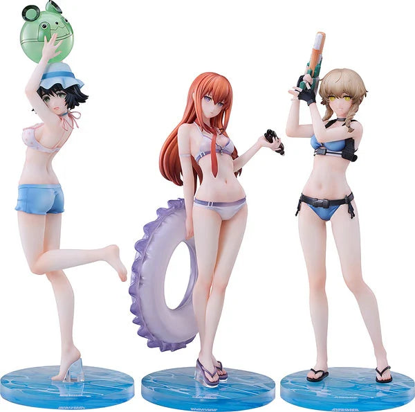 STEINS GATE - Suzuha, Mayuri & Kurisu "Swimsuit" - Statue 1/7 26cm