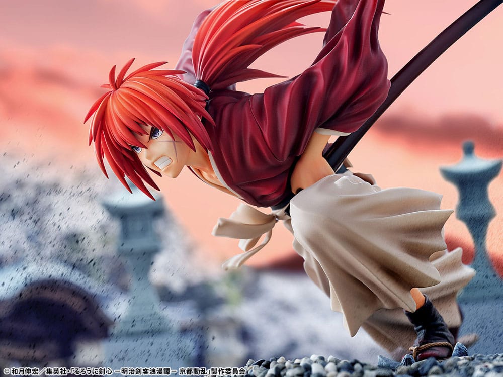 KENSHINE LE VAGABOND - Kenshin Himura - Statue 1/6 26cm