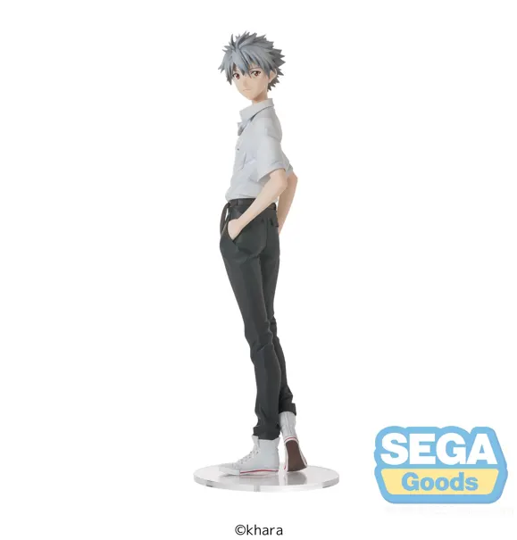 EVANGELION - Kaworu Nagisa Uniform Ver - High Premium Figure 22cm