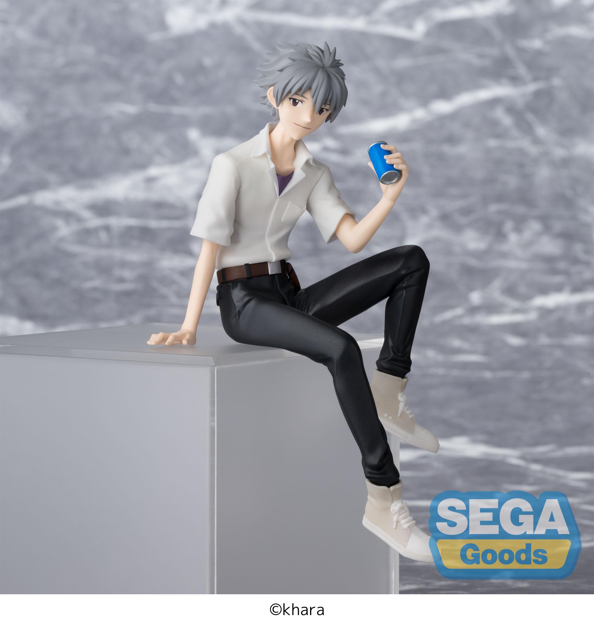 EVANGELION - Kaworu Nagisa - Statue PM Perching 14cm
