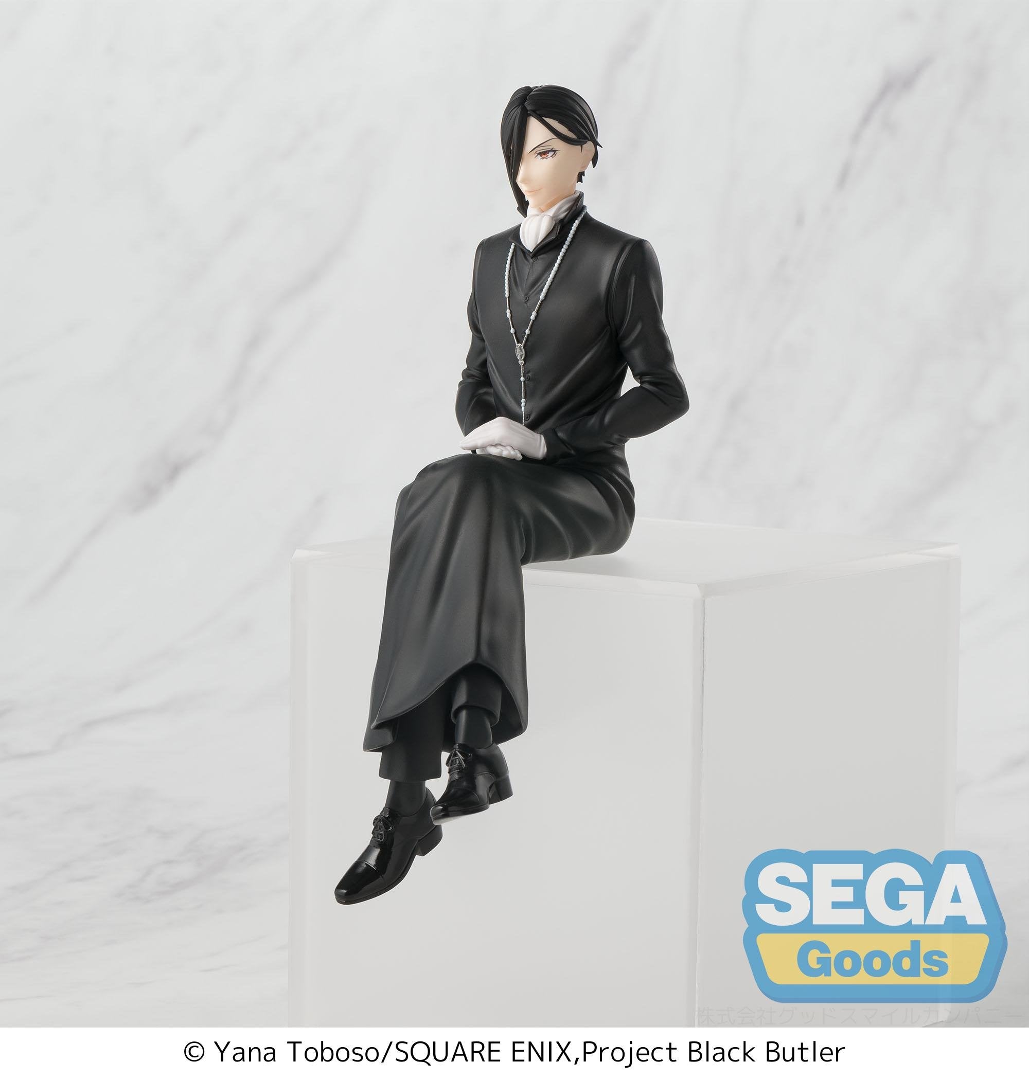 BLACK BUTLER - Sebastian Michaelis - Statue PM Perching 15cm