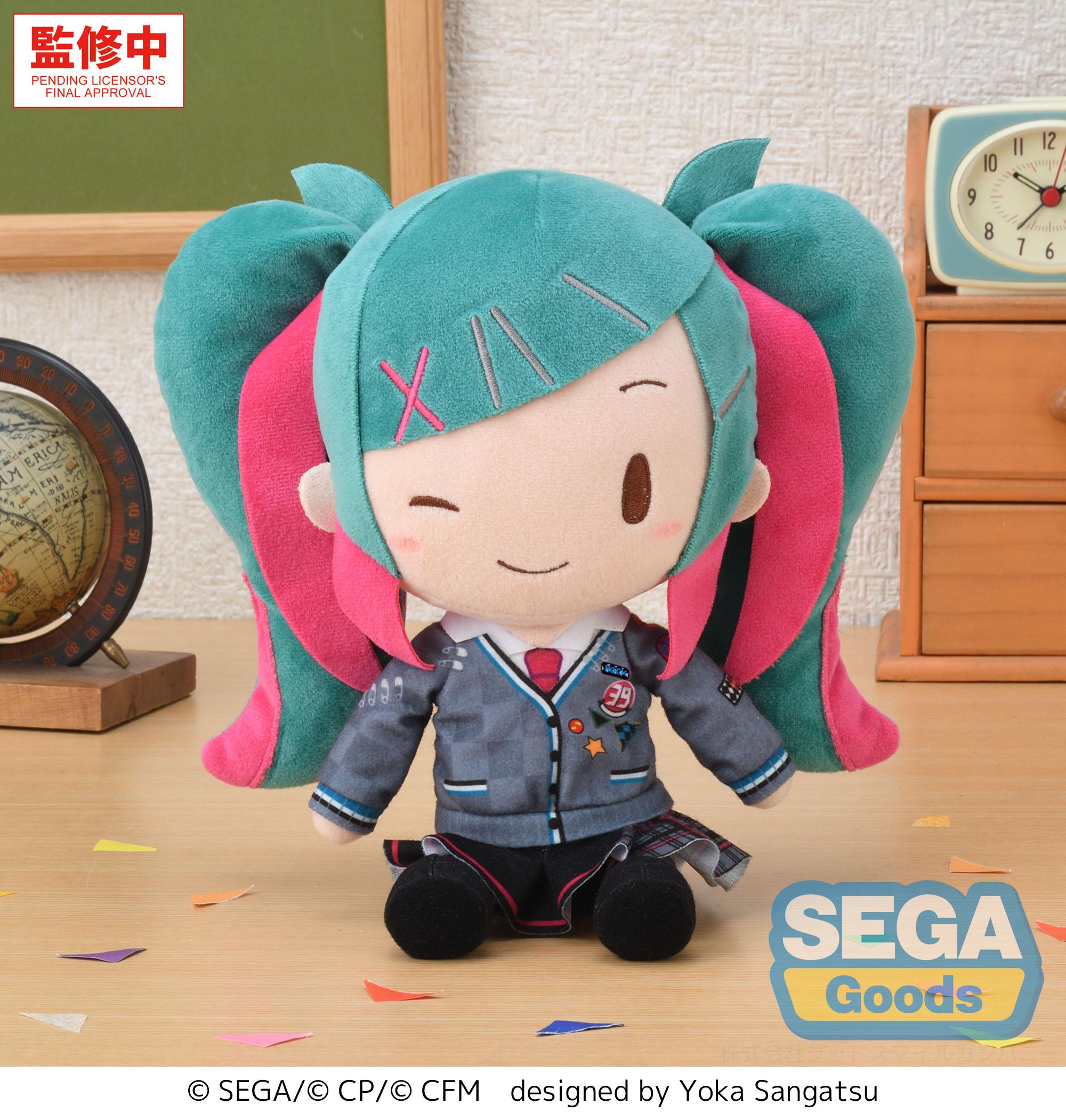 HATSUNE MIKU - Hatsune Miku School Sekai - Plush 24cm