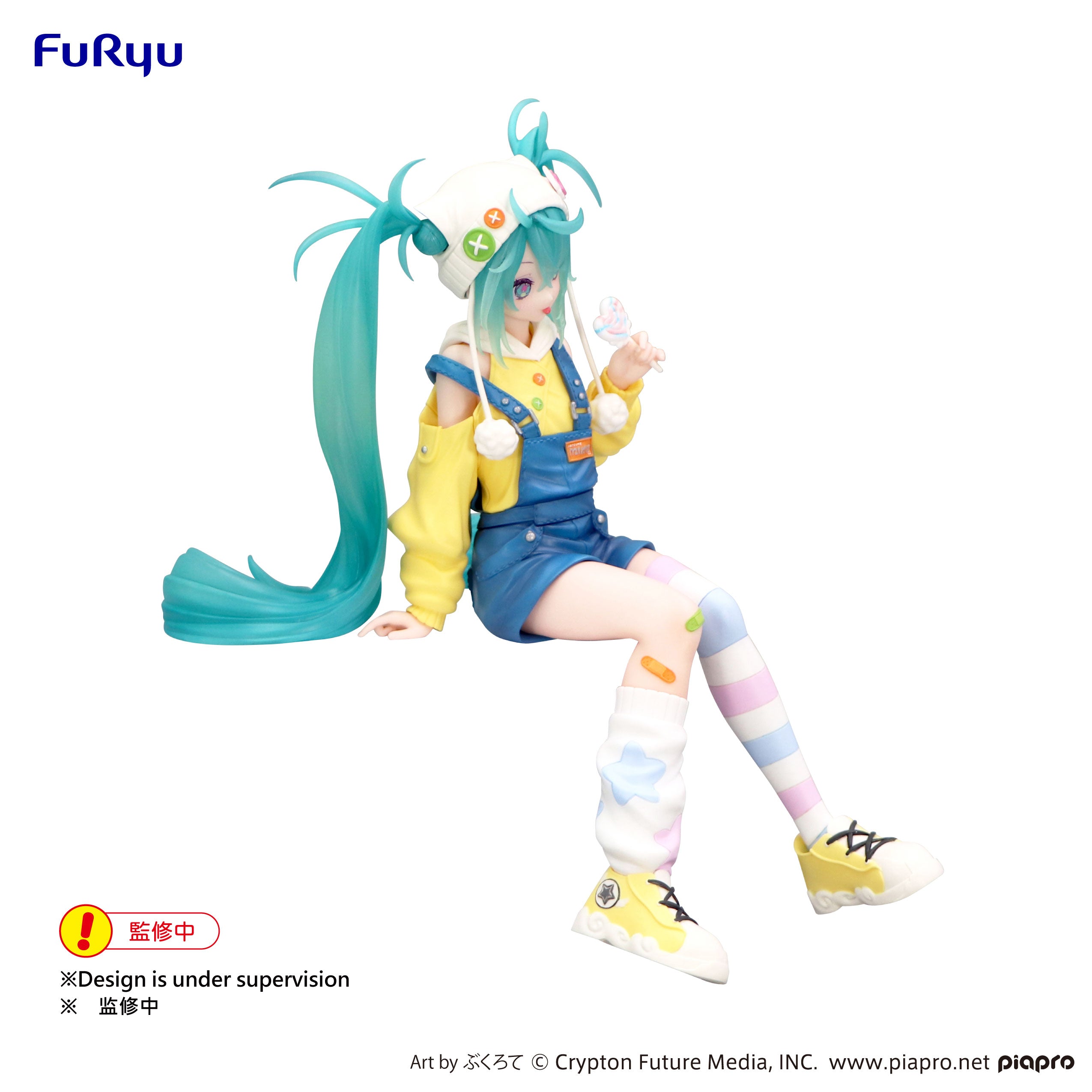 HATSUNE MIKU - Hatsune Miku "Lollipop" - Statue Noodle Stopper 15cm
