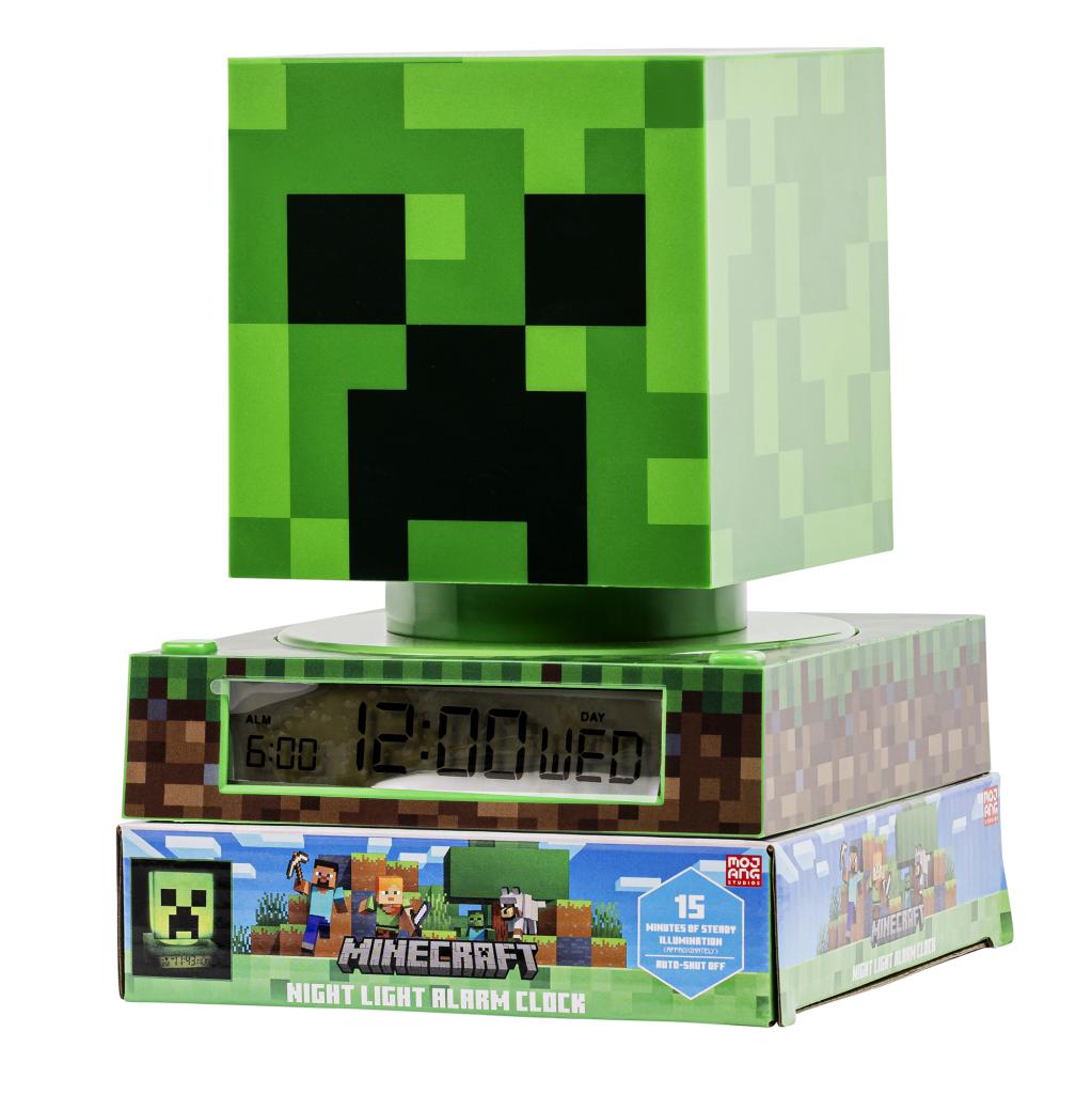 MINECRAFT - Creeper - 3D Alarm Clock