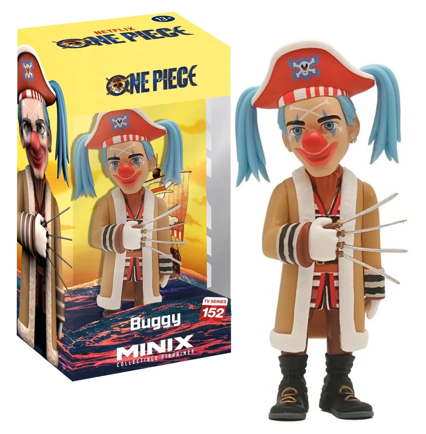 ONE PIECE - Buggy - Figure Minix # 12cm