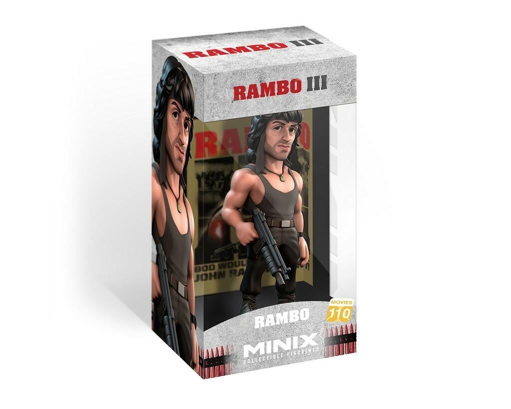 RAMBO 3 - Rambo in T-Shirt - Figure Minix # 12cm