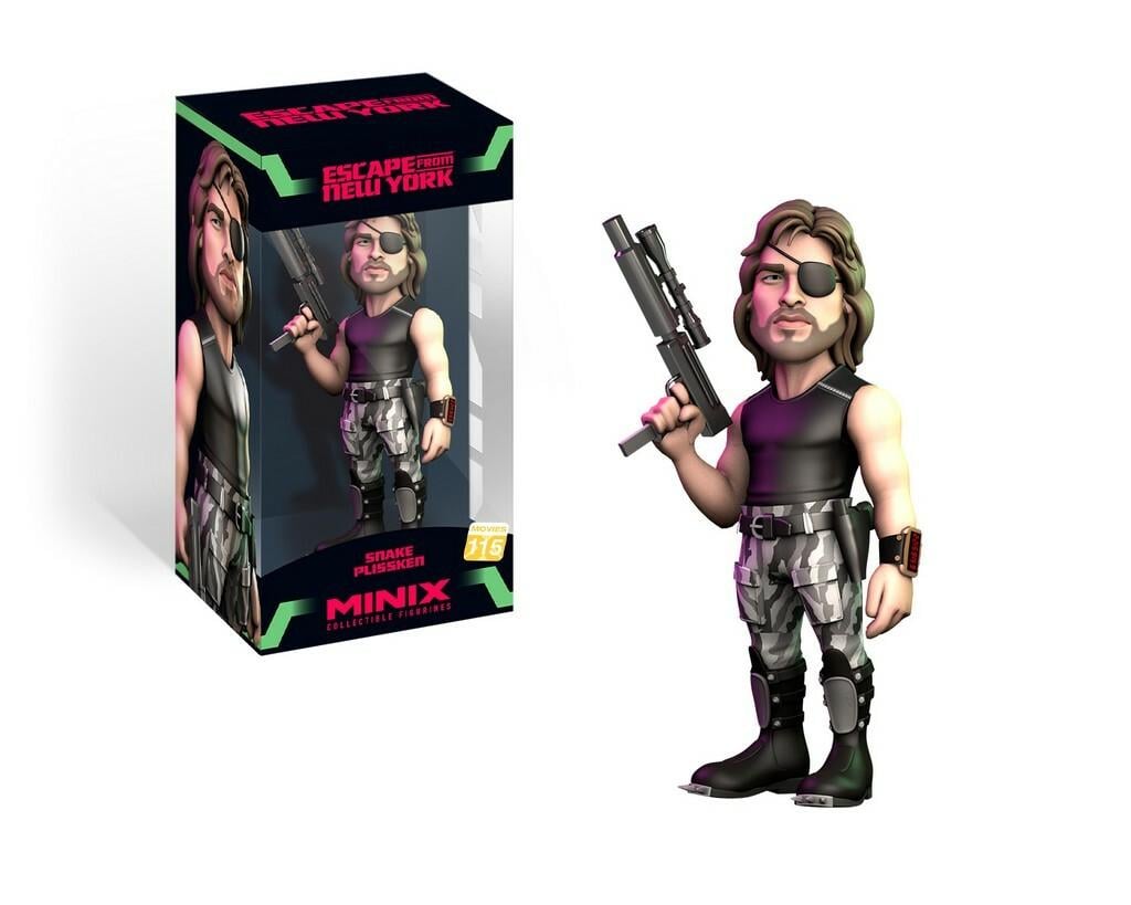 ESCAPE FROM NEW YORK - Snake Plissen - Figure Minix # 12cm