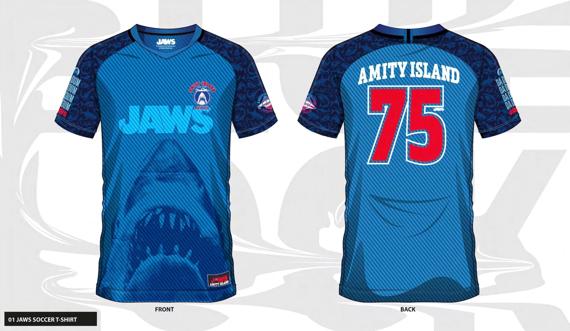 JAWS - Amity Island 75 - Soccer Jersey Men (L)