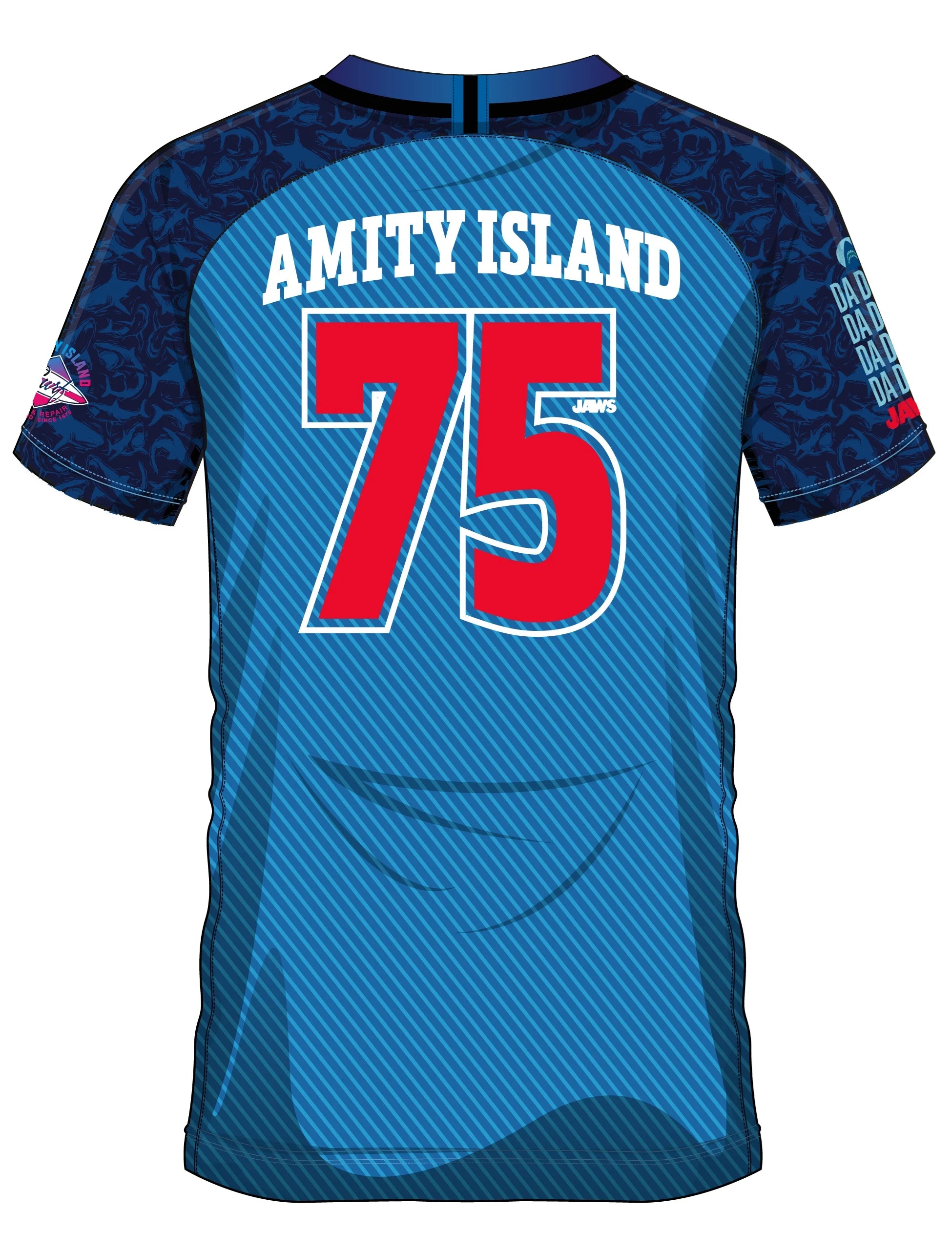 JAWS - Amity Island 75 - Soccer Jersey Men (XL)