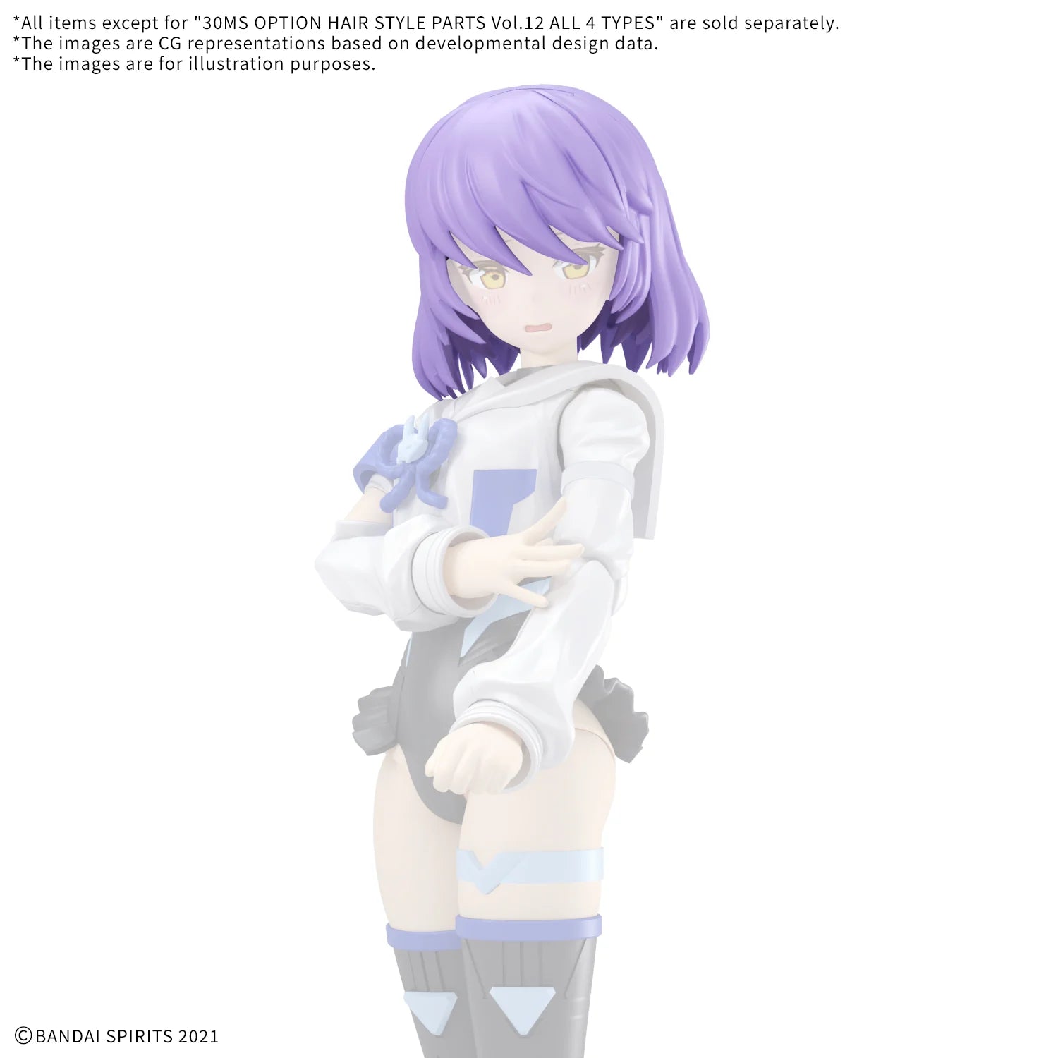30MS - Option hair style parts vol.12 all 4 types