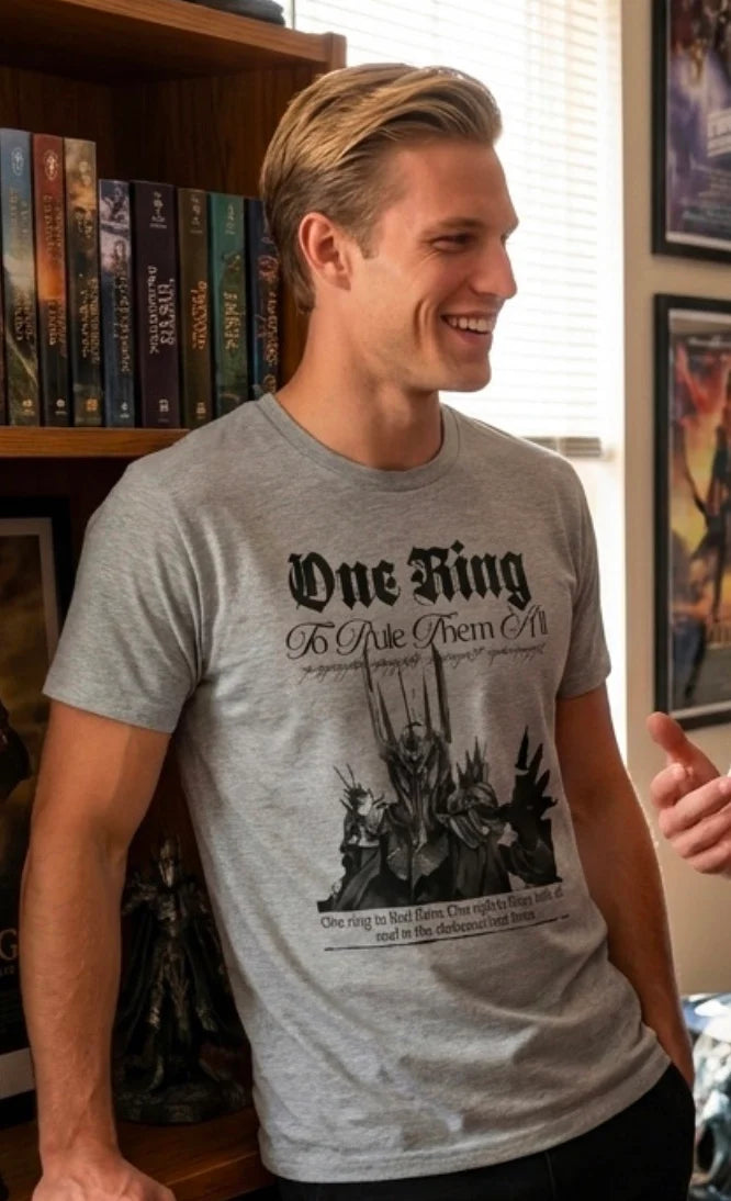 LORD OF THE RING - One Ring - T-Shirt (L)