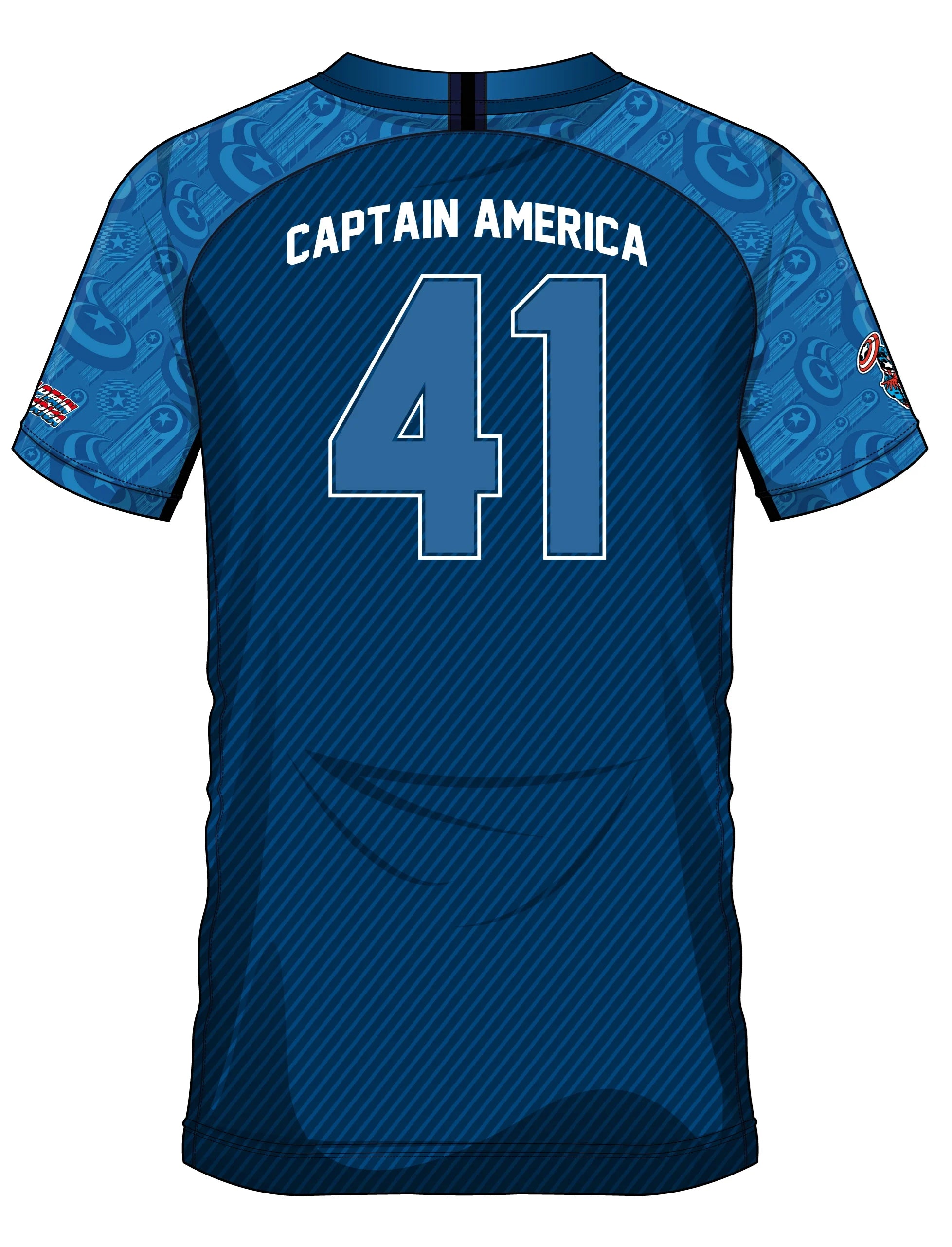 MARVEL - Captain America 41 - Soccer Jersey Men (M)