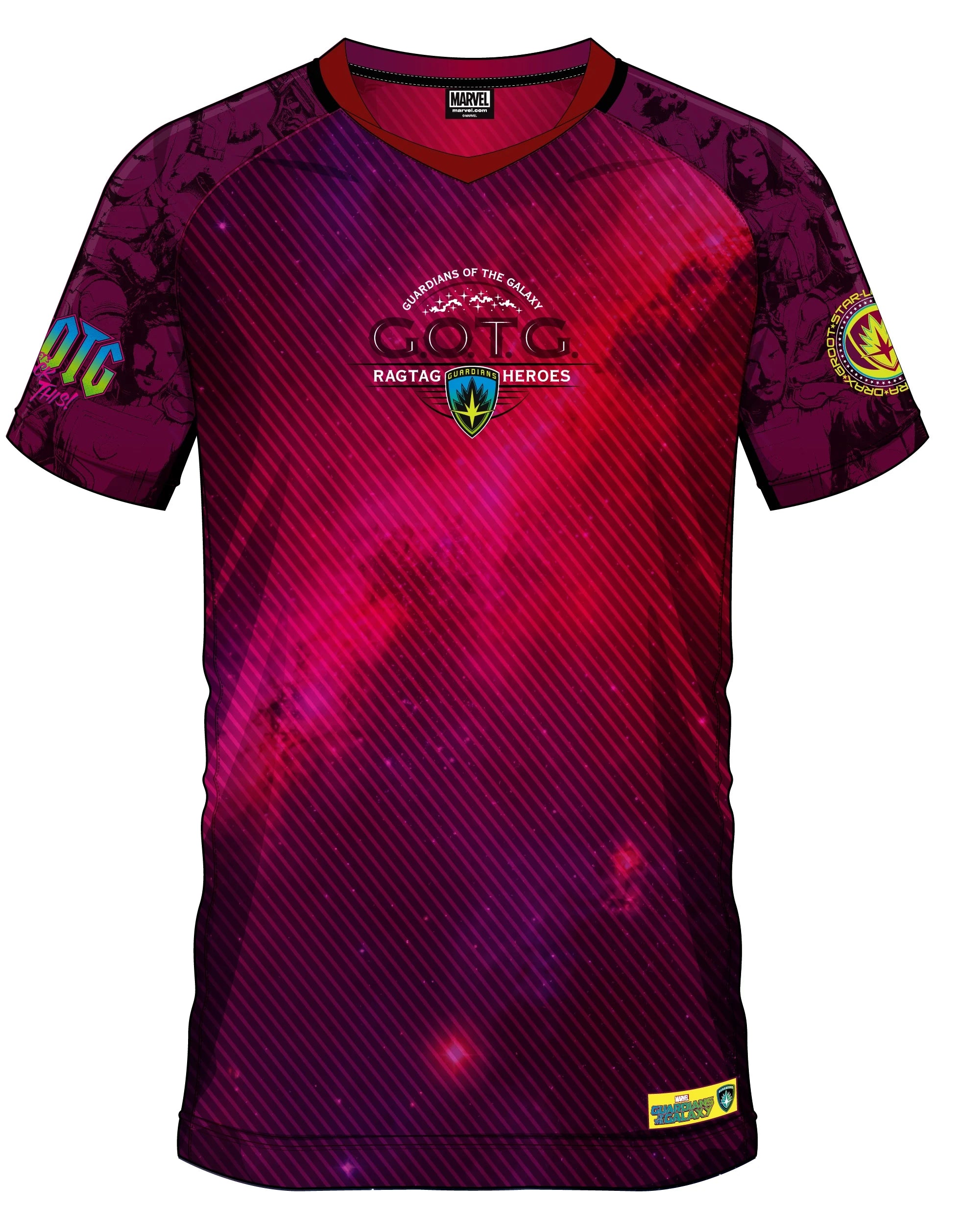 MARVEL - Guardians of the galaxy 60 - Soccer Jersey Men (XL)