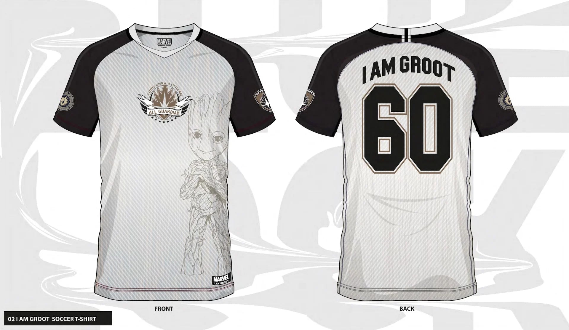 MARVEL - I Am Groot 60 - Soccer Jersey Men (S)