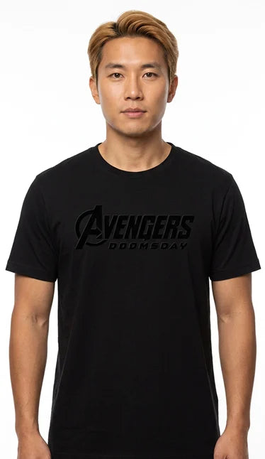 AVENGERS DOOMSDAY - 3D Logo - T-Shirt Men (XL)