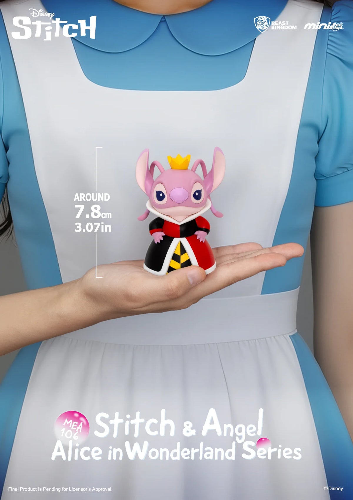 DISNEY -Stitch Alice in Wonderland Series - Blind Box Set 6 Fig. 7.8cm