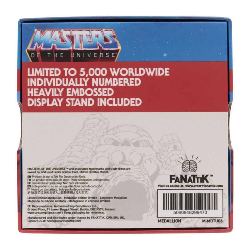 MASTERS OF THE UNIVERSE - He-Man Skeletor - Limited Edition Medaillon
