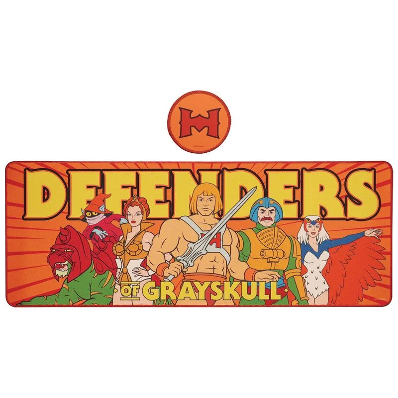 MASTERS OF THE UNIVERSE - Heroes - XL Desktop Mat + 1 Coaster