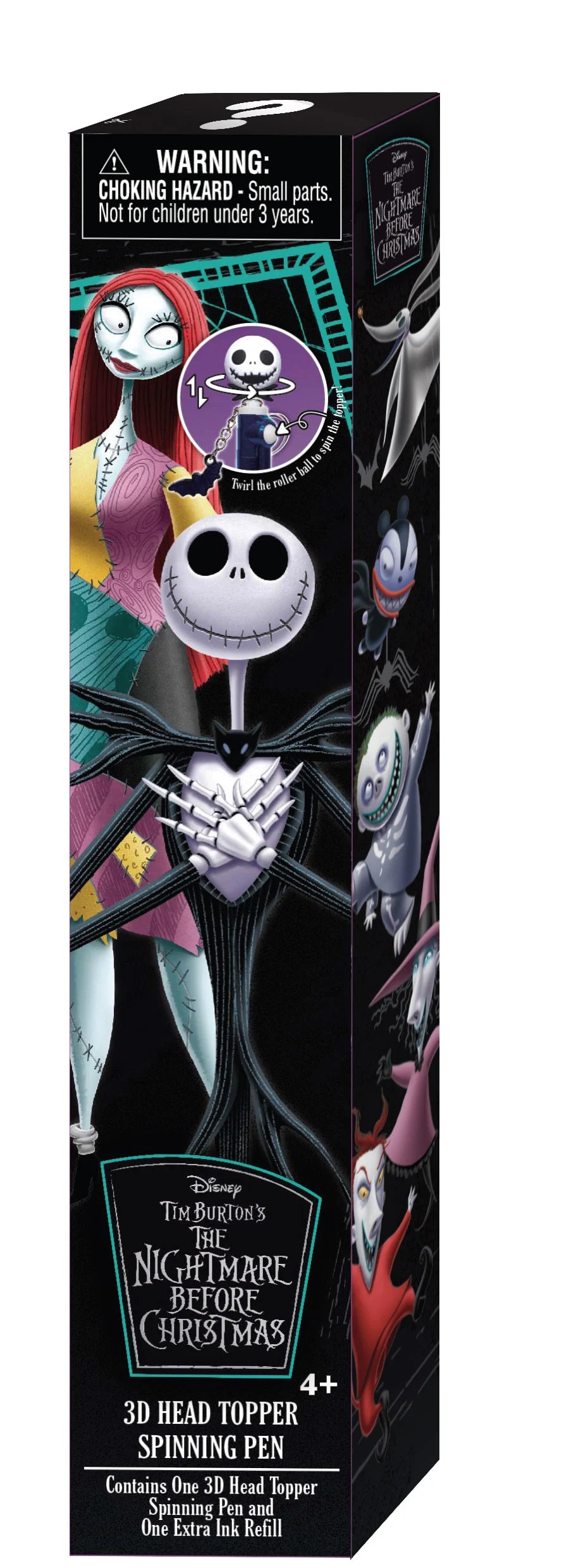 NBX - 3D Head Topper Spinning Pen (Display of 16 pieces)