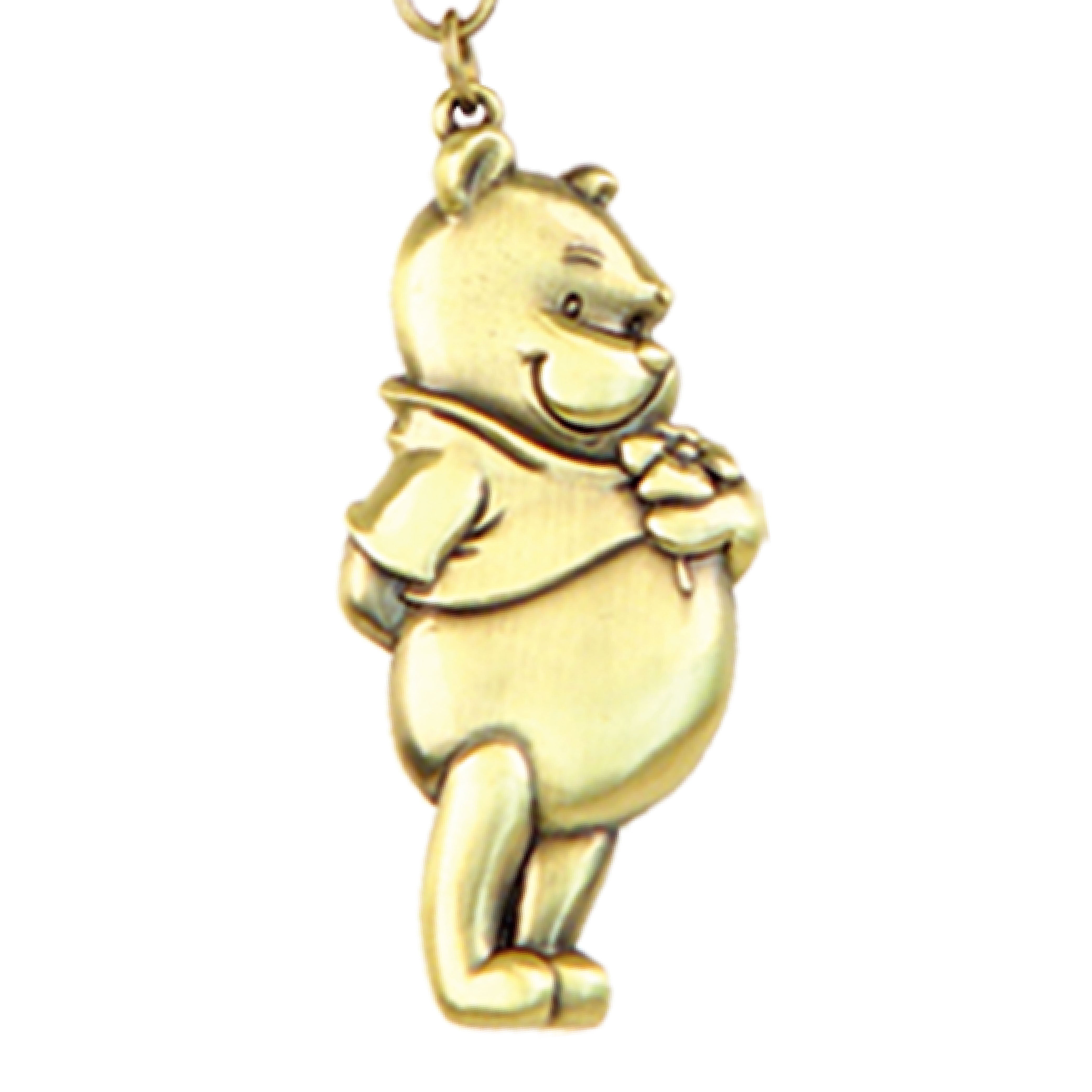 WINNIE THE POOH - Winnie - Pewter Keychain
