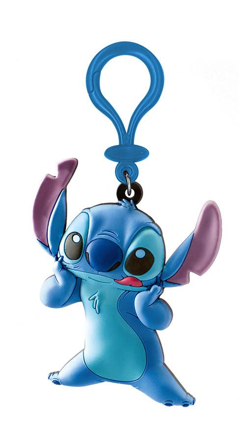 DISNEY - Stitch - Soft Touch Bagclip Keychain