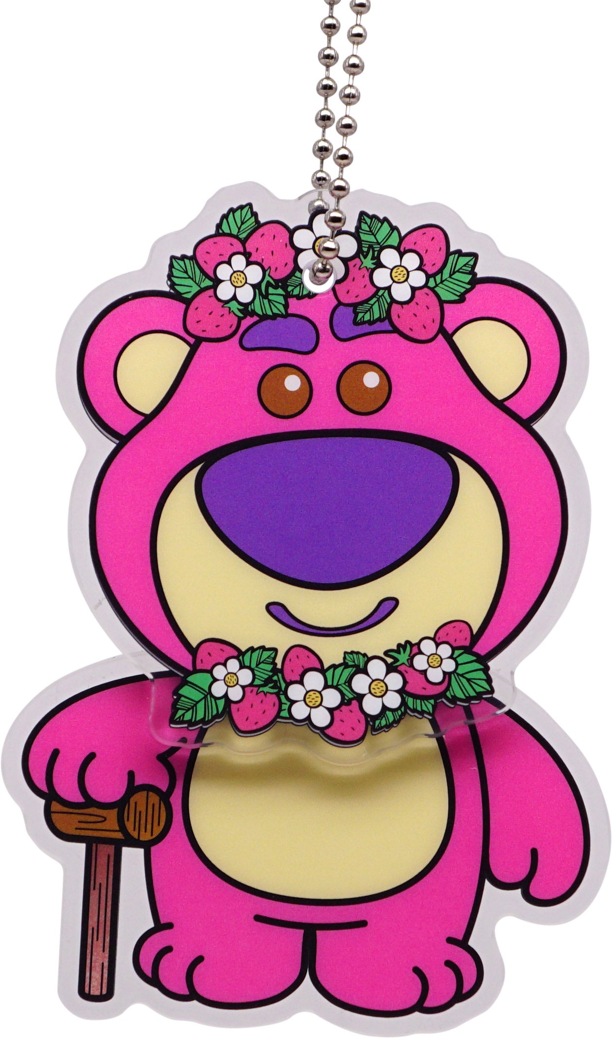 DISNEY - Lotso - Acrylic Dangling Bag Clip