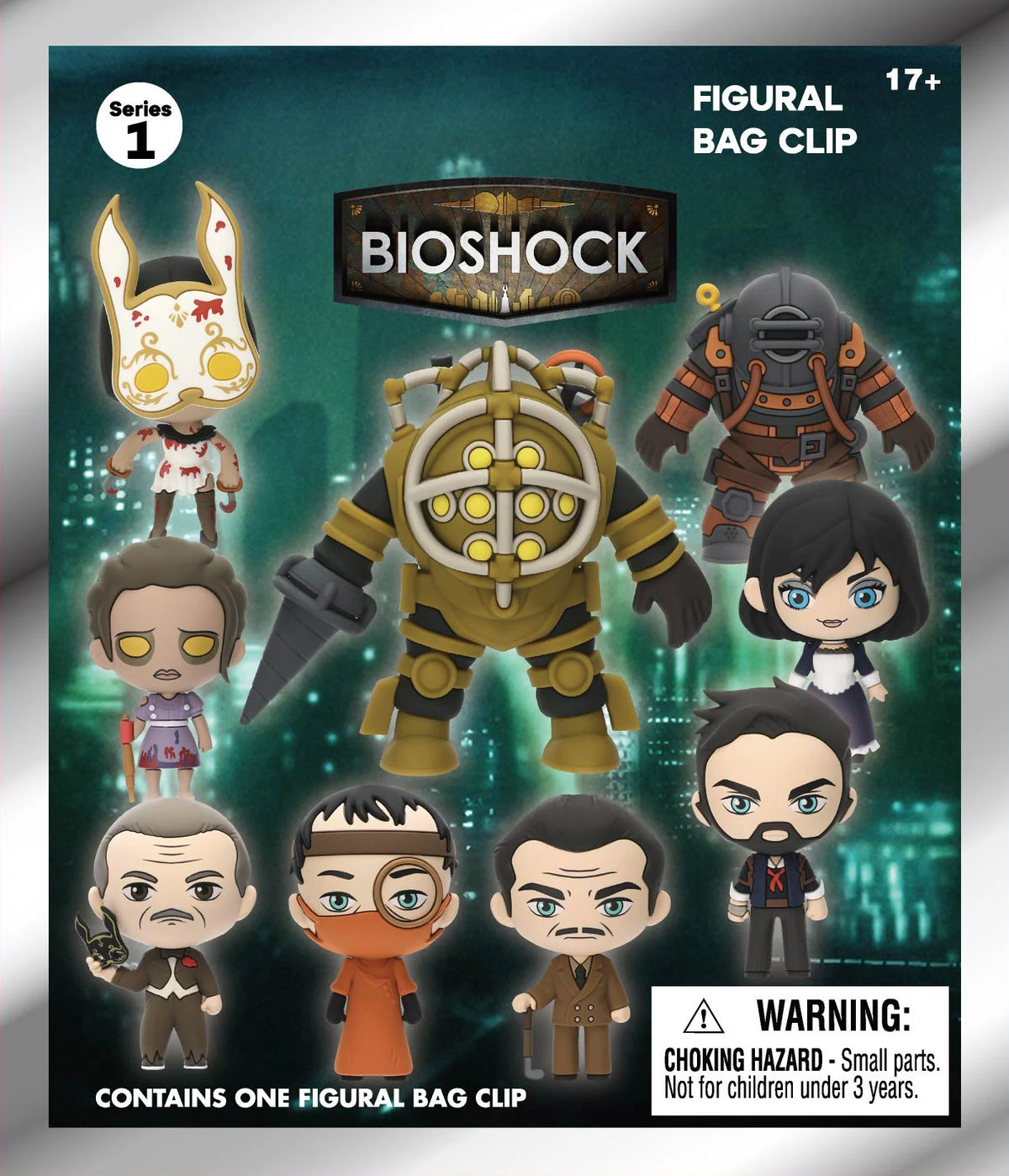 BIOSHOCK - Series 1 - 3D Foam Bag Clip (Display 24 Pcs)
