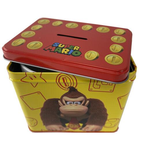 NINTENDO - DONKEY KONG - Metal Bank 12 x 9 x 11cm + Mug