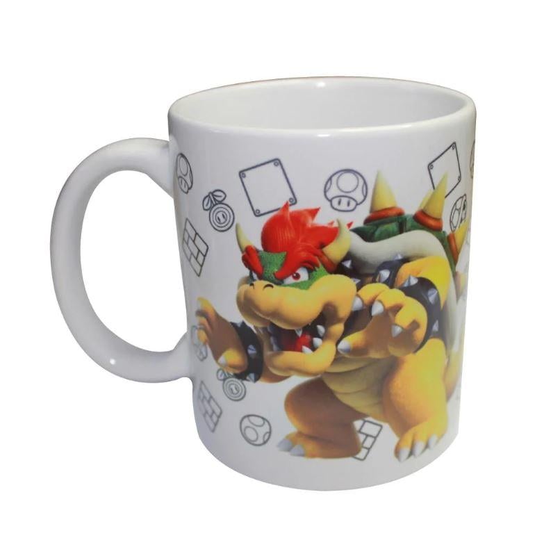 NINTENDO - BOWSER - Metal Bank 12 x 9 x 11cm + Mug