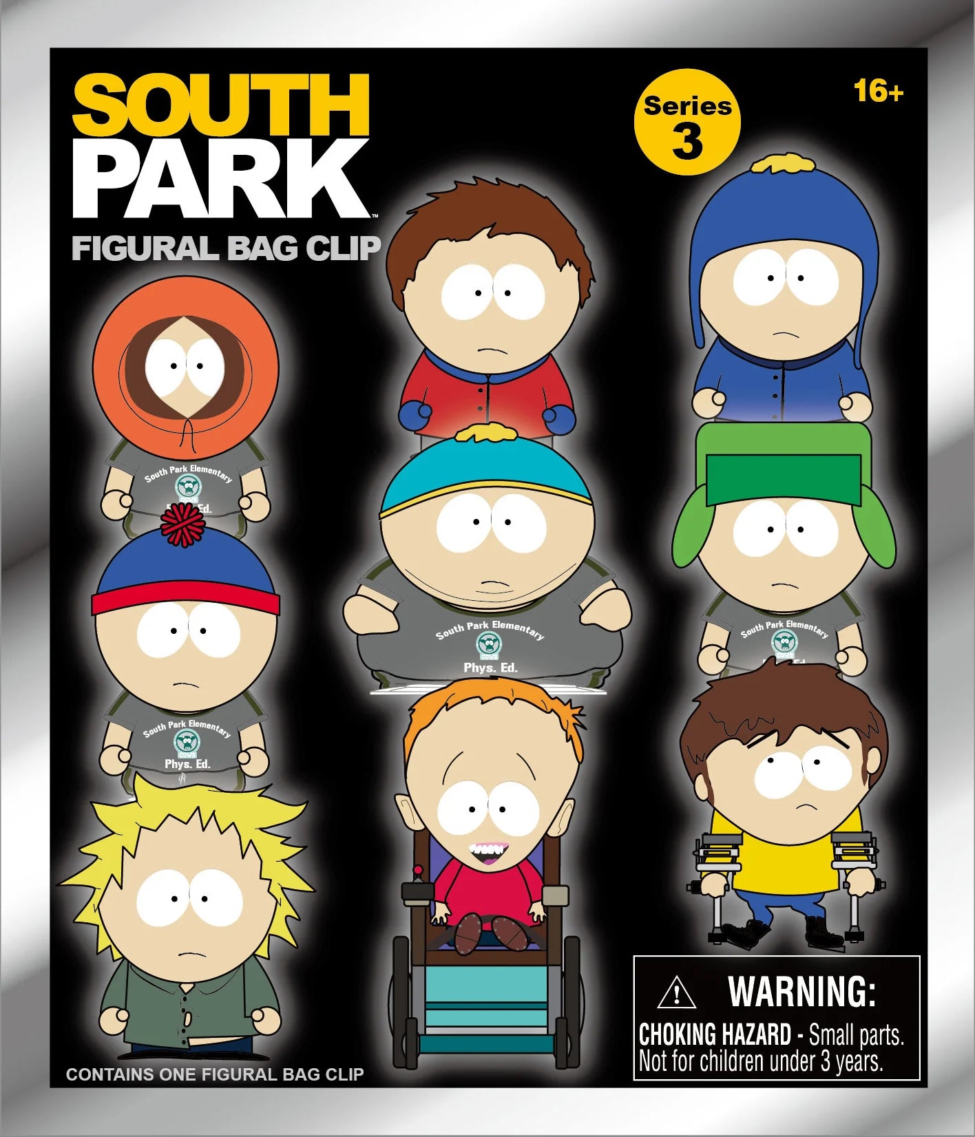 SOUTH PARK - Series 3 - 3D Foam Bag Clip (Display 24 Pcs)