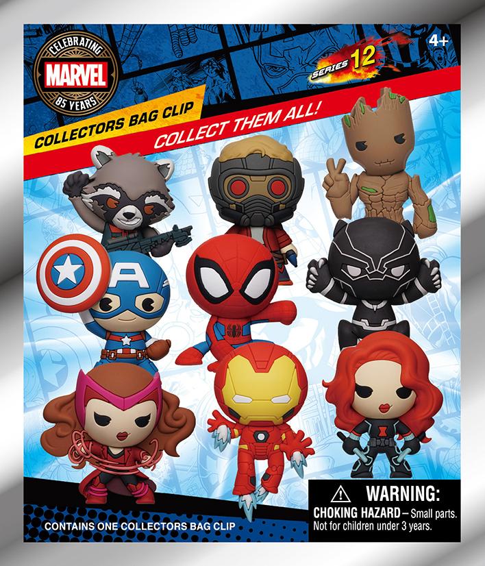 MARVEL - 85th Core Comic - Collectible Bag Clip (Display 24 Pcs)