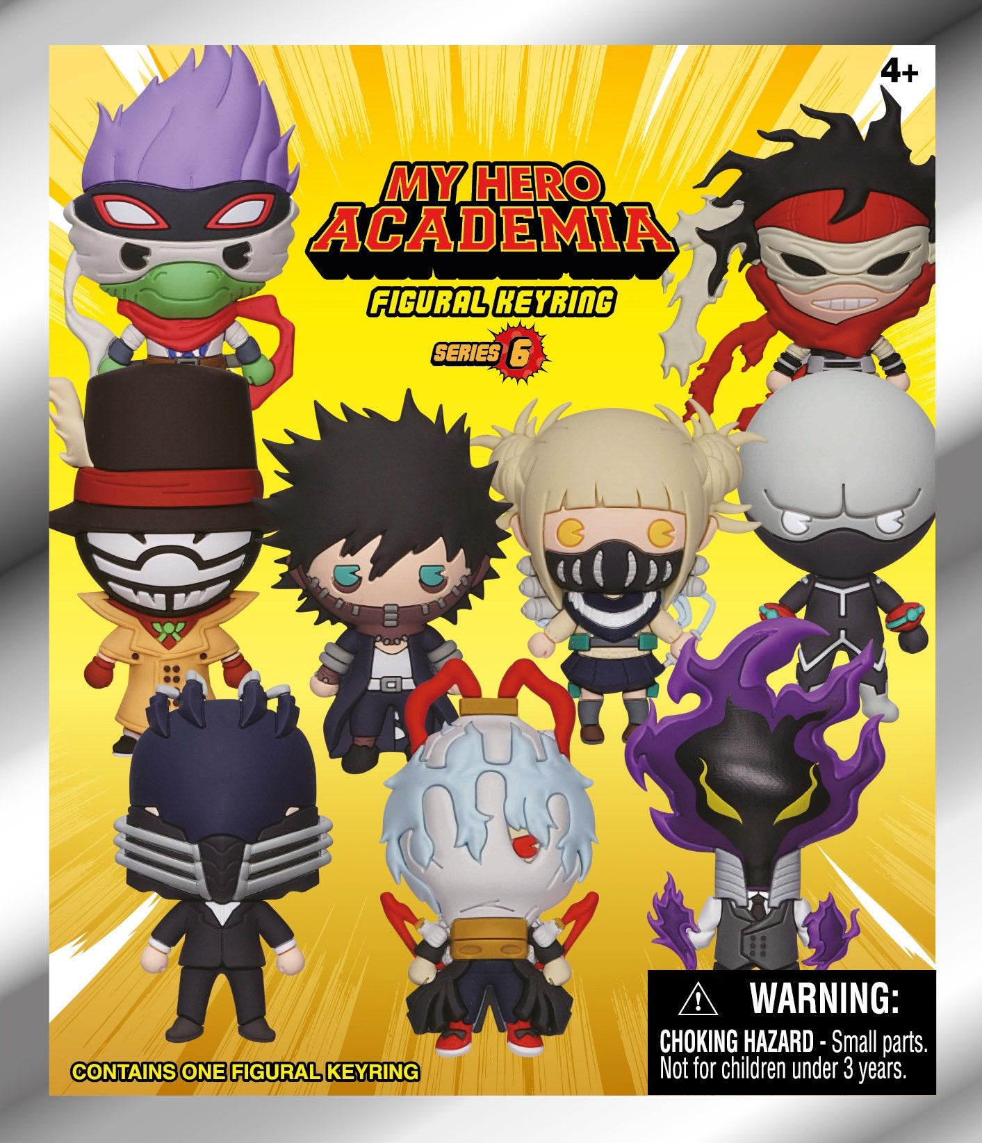 MY HERO ACADEMIA - Series 6 - 3D Foam Bag Clip (Display 24 Pcs)