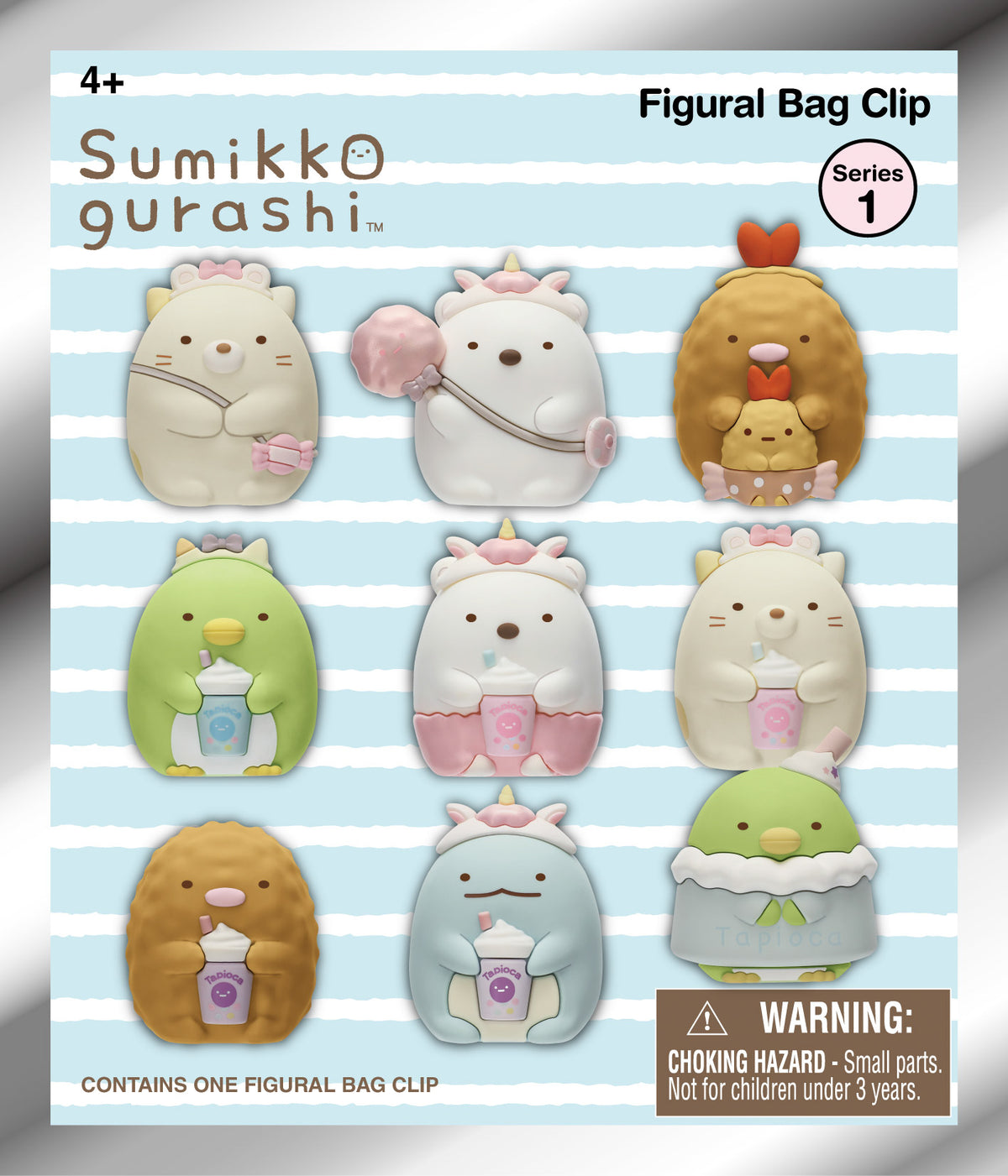 SUMIKKO GURASHI - Series 1 - 3D Foam Bag Clip (Display 24 Pcs)