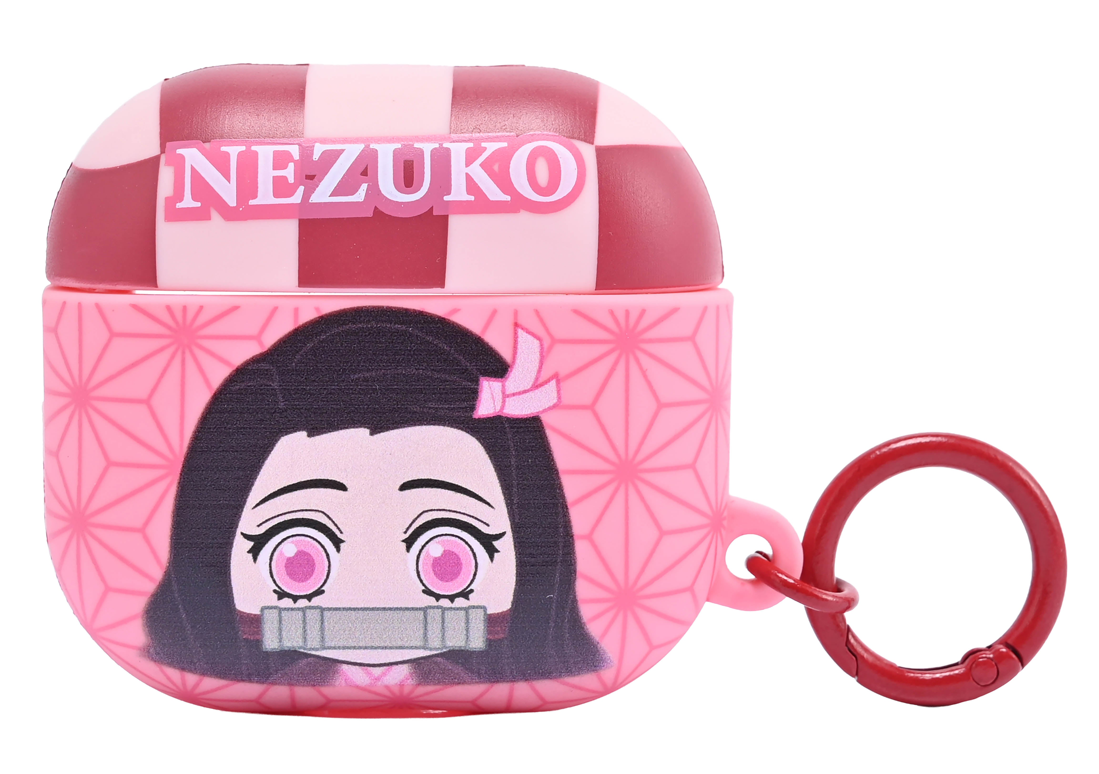 DEMON SLAYER - Nezuko - 3D Foam Airpods Case Bag Clip