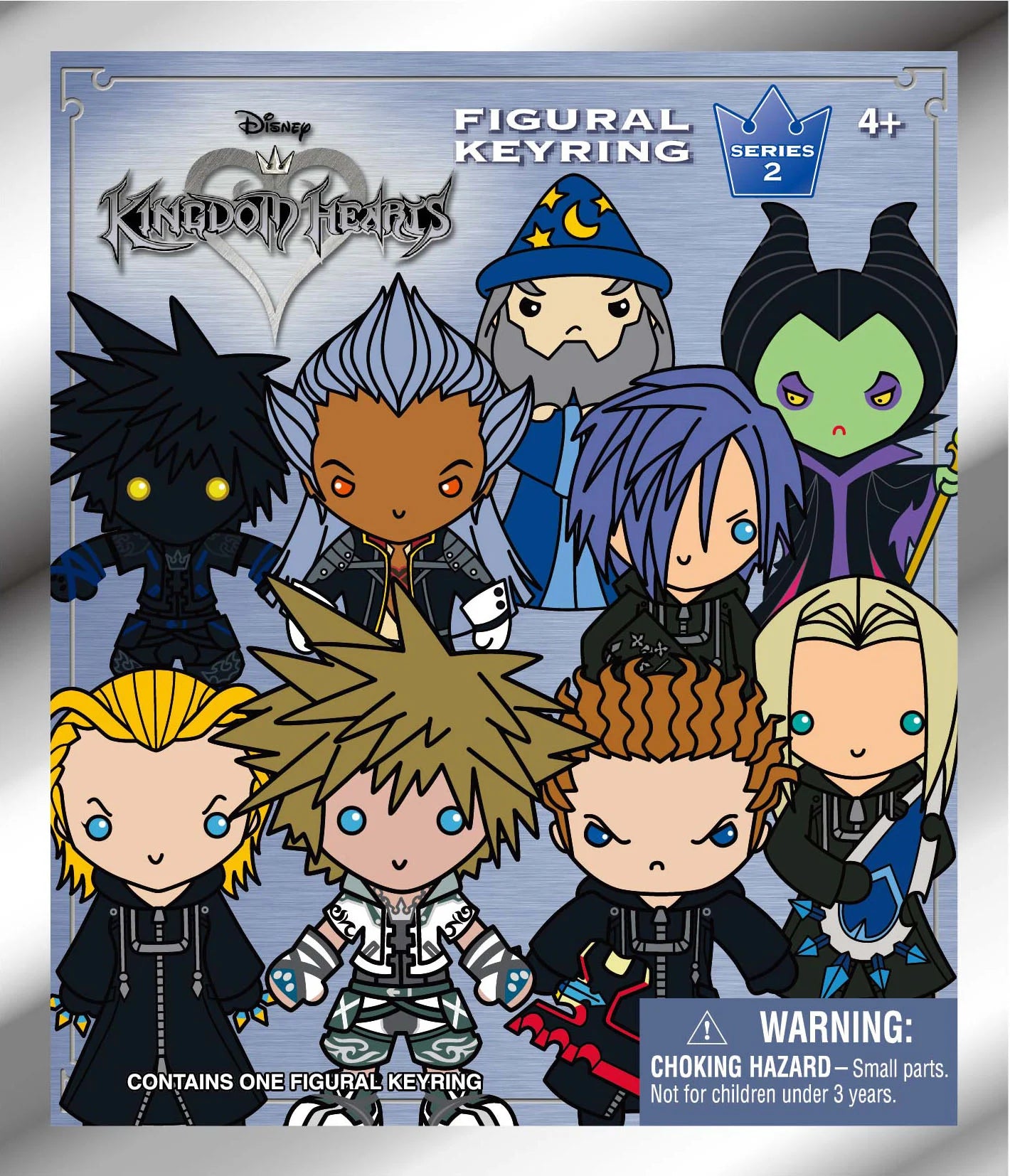 DISNEY KINGDOM HEARTS - Series 2 - 3D Foam Bag Clip (Display 24 Pcs)