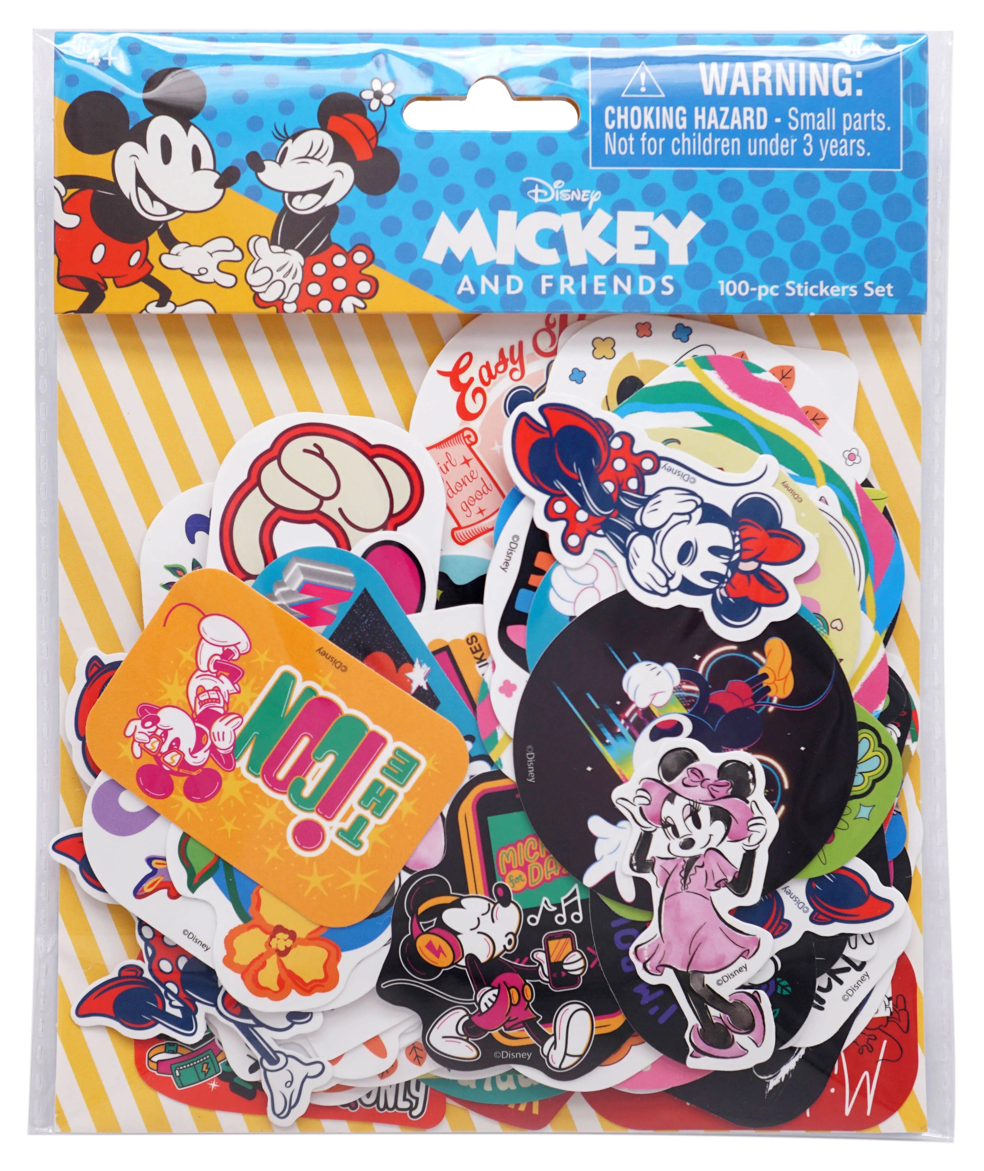 MICKEY & MINNIE - 100 stickers set (Display of 20)