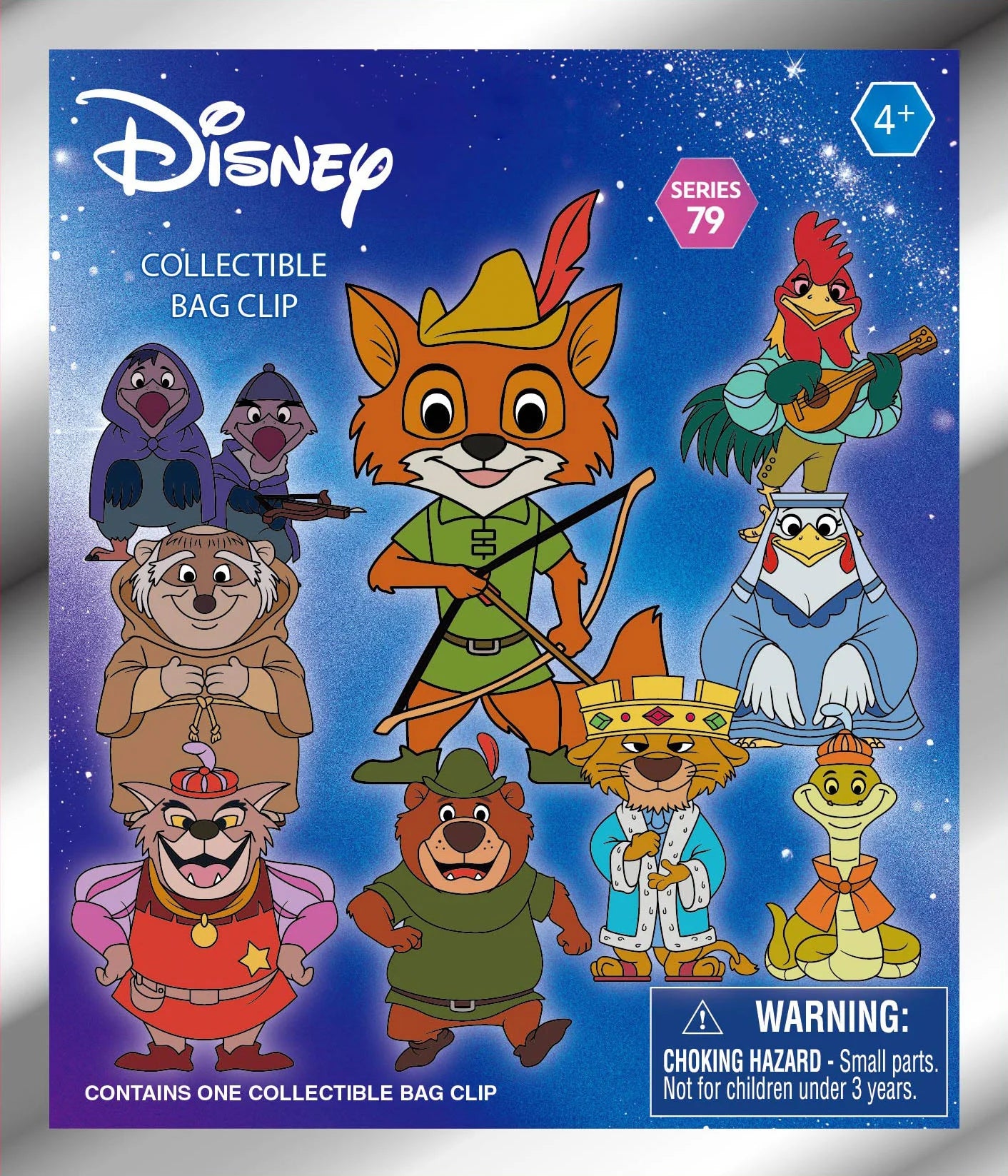 ROBIN HOOD - Series 79 - 3D Foam Bag Clip (Display 24 Pcs)