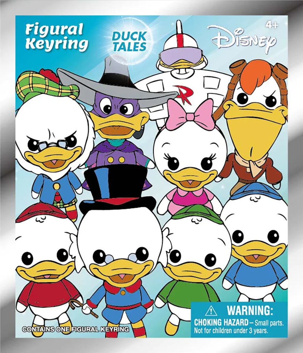 DUCK TALES - Series 1 - 3D Foam Bag Clip (Display 24 Pcs)