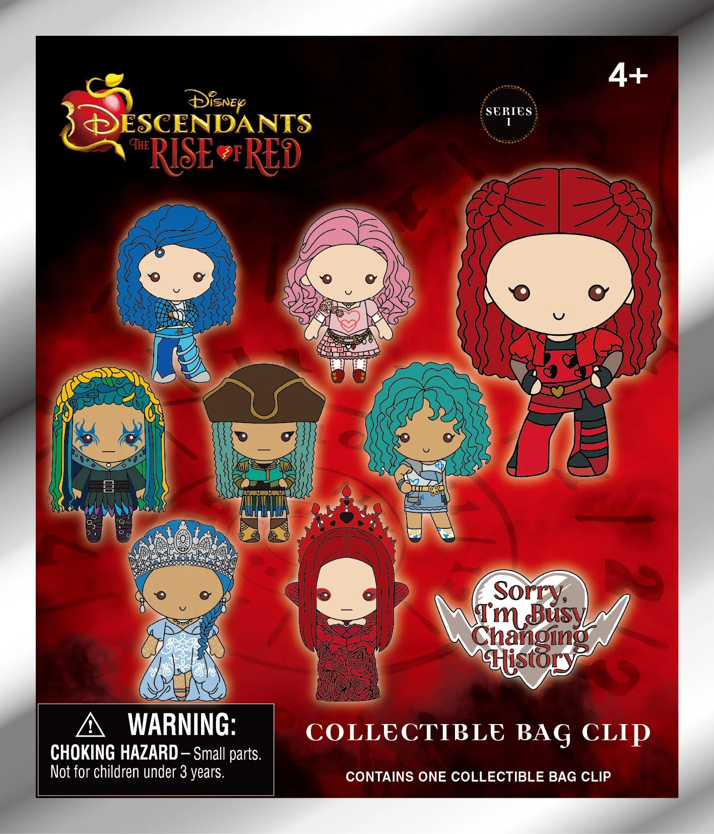 DESCENDANTS - Series 1 - 3D Foam Bag Clip (Display 24 Pcs)