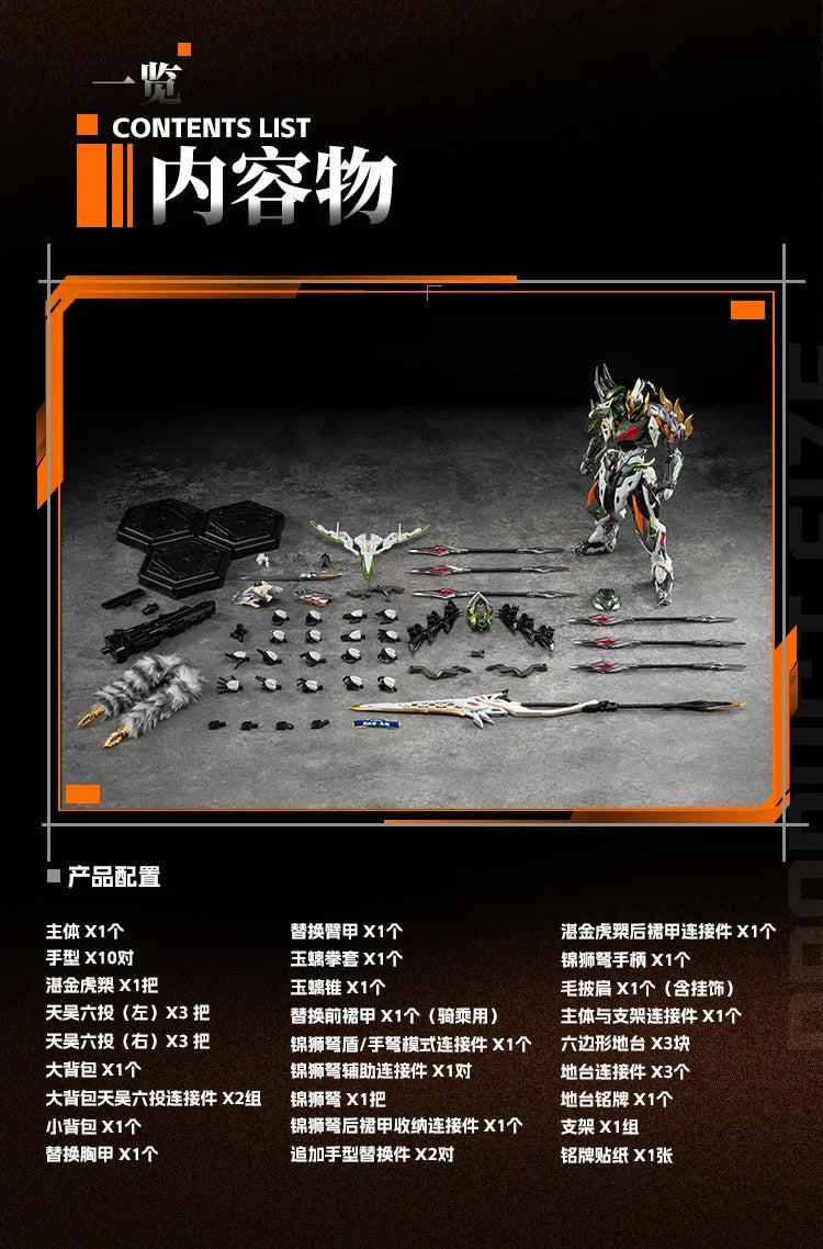 MOTOR NUCLEAR - MNP-XH17 Ma Chao - Model Kit 23.5cm