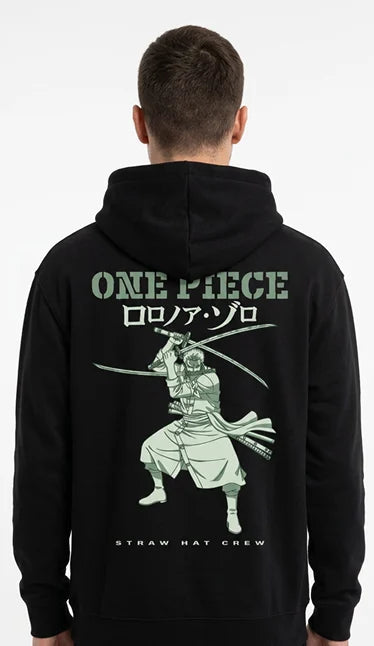 ONE PIECE - Zoro Swords Pose - Hoodie Men (M)
