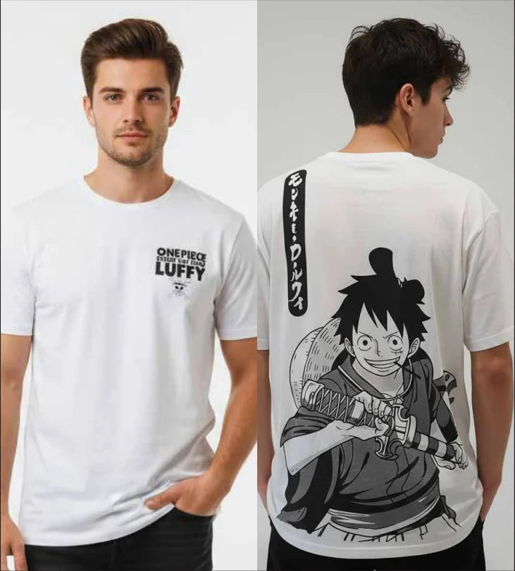 ONE PIECE - Straw Hat Crew Luffy - T-Shirt Men (XXL)
