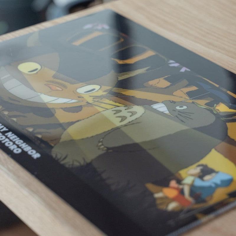 MY NEIGHBOR TOTORO - Catbus Arrival - A4 Size Clear Poster 305x220mm