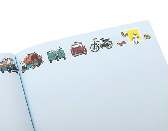 MY NEIGHBOR TOTORO - Vehicles - Notebook 18.2x25.7cm 48p